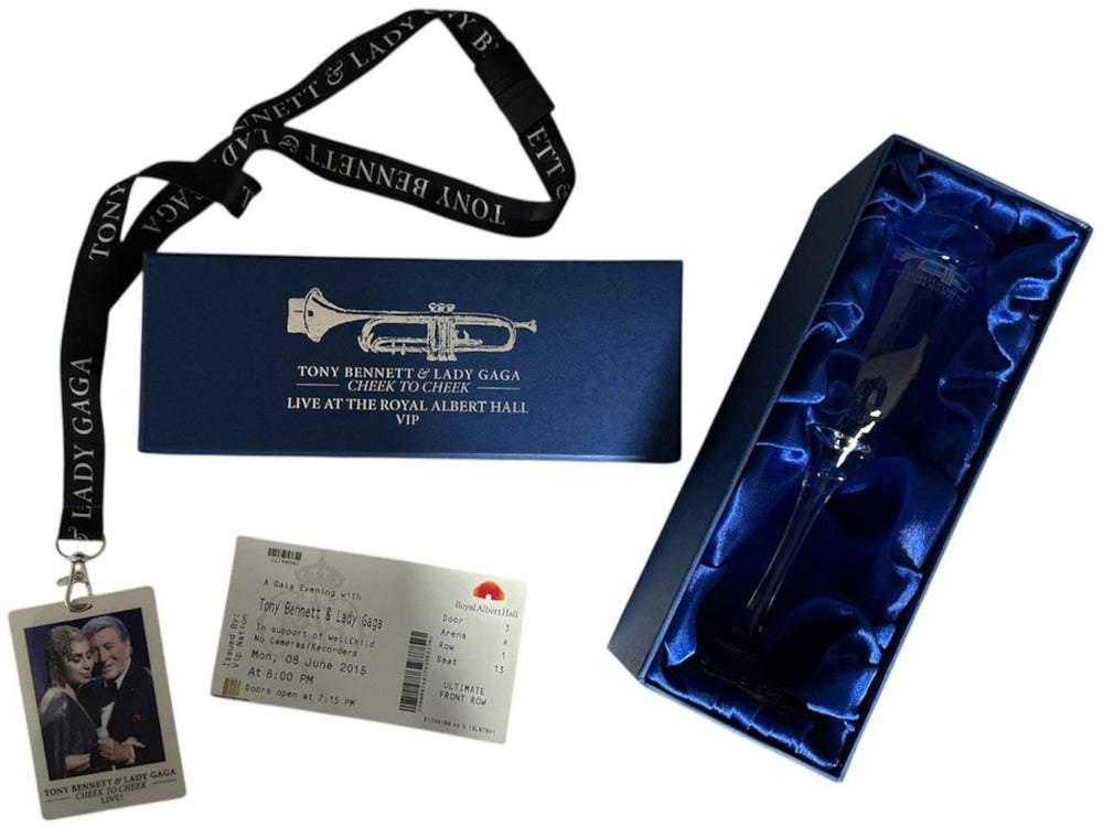Lady Gaga Lady Gaga & Tony Bennett Royal Albert Hall Gala Bundle UK memorabilia LGQMMLA879737
