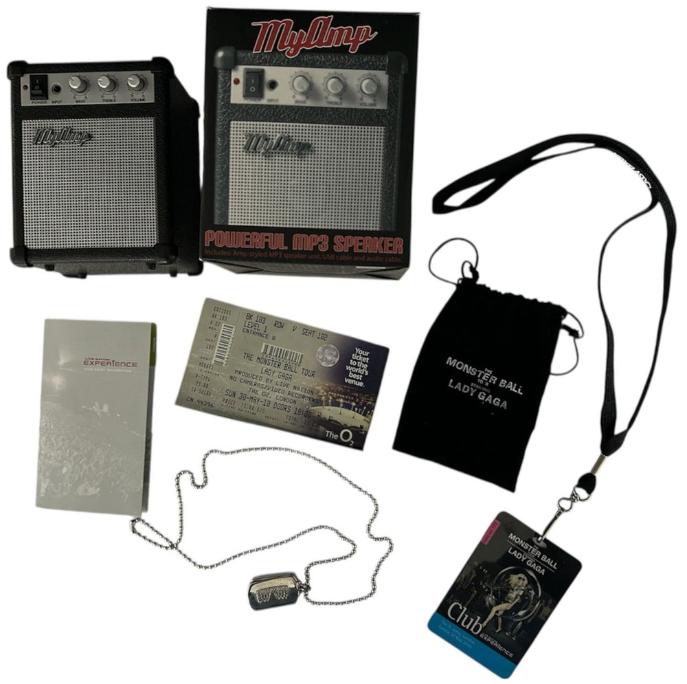 Lady Gaga The Monster Ball Tour Bundle UK memorabilia