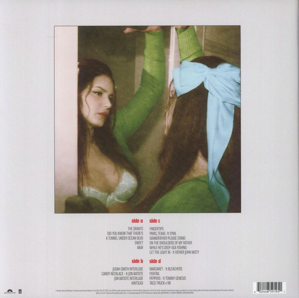 Lana Del Rey Did You Know That There's A Tunnel Under Ocean Blvd - Green Vinyl Alternate Cover Art - Sealed UK 2-LP vinyl record set (Double LP Album) 602448591951