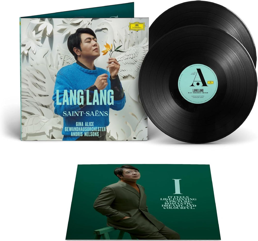 Lang Lang Saint-Saens - 180 Gram Black Vinyl - Sealed UK 2-LP vinyl record set (Double LP Album) 4875019