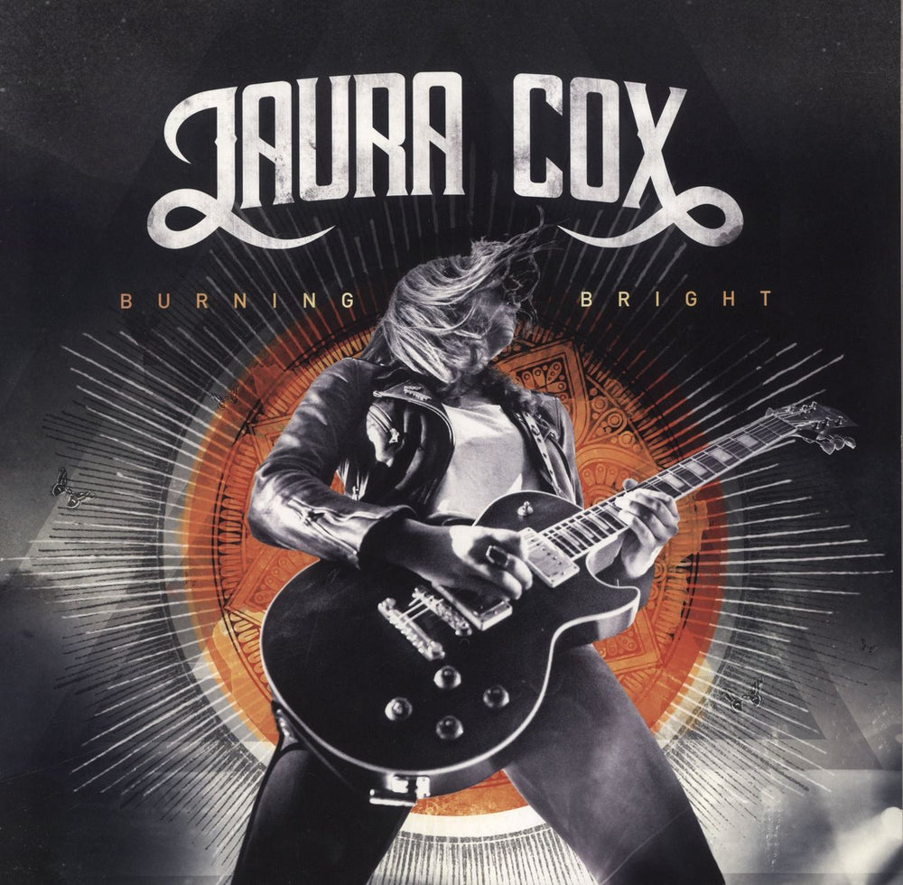 Laura Cox Burning Bright UK vinyl LP album (LP record) 0217771EMU