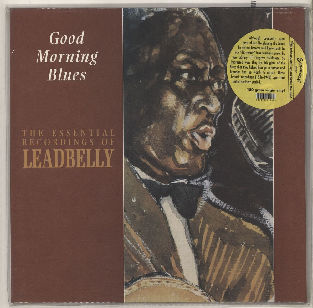 Leadbelly Good Morning Blues: The Essential Recordings Of Leadbelly - 180gm Italian vinyl LP album (LP record) 44007