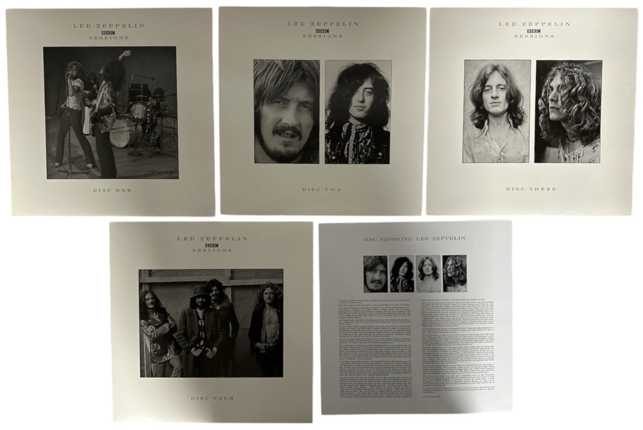 Led Zeppelin BBC Sessions US box set ZEPBXBB849591