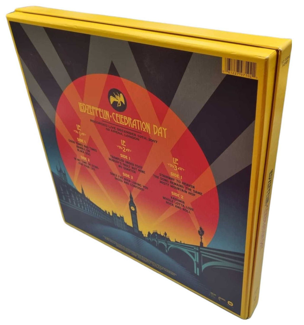 Led Zeppelin Celebration Day UK Vinyl Box Set ZEPVXCE714414