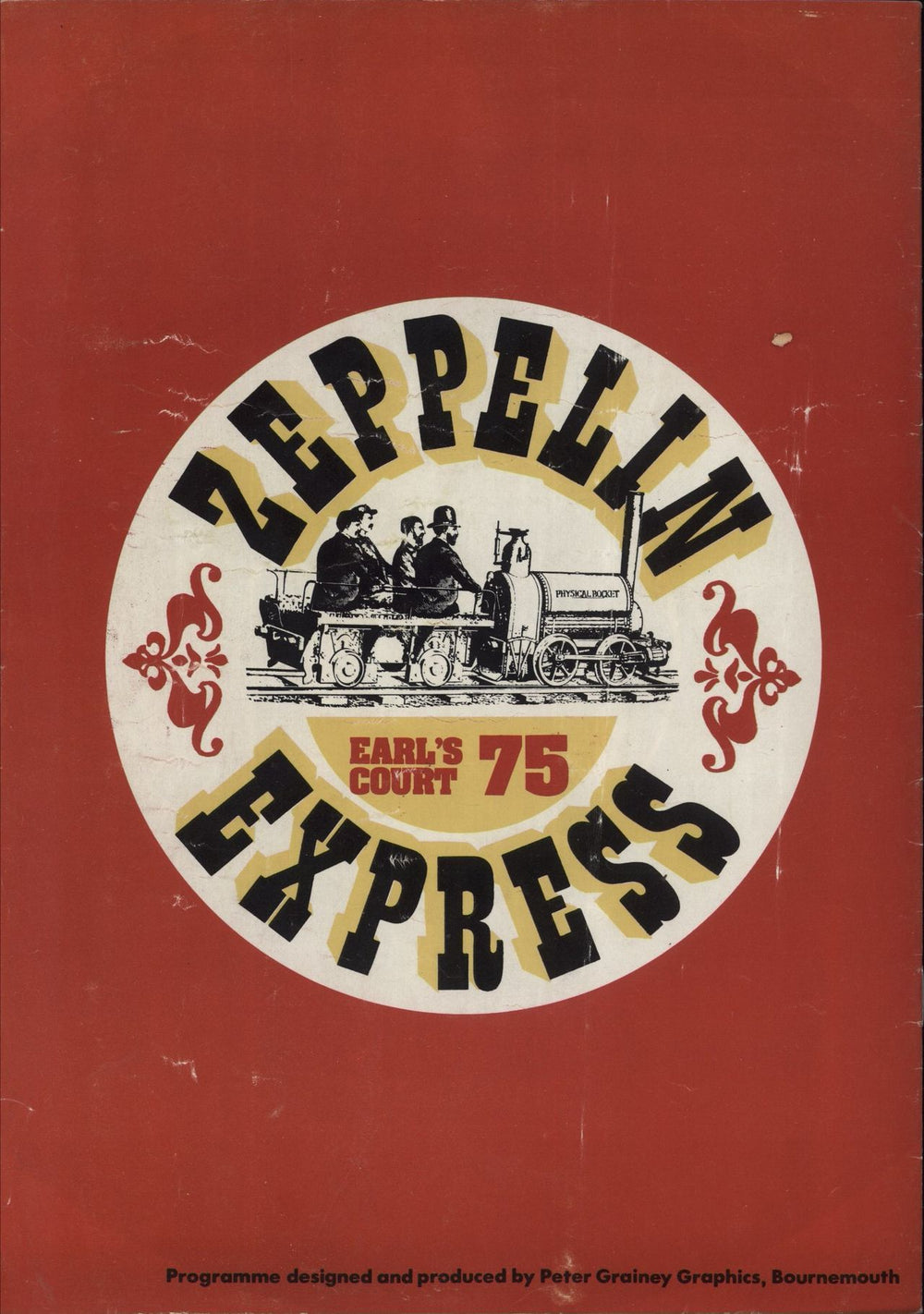 Led Zeppelin Earl's Court '75 - VG UK tour programme