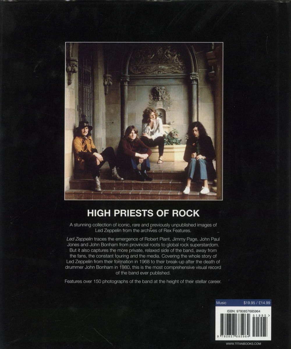 Led Zeppelin Led Zeppelin UK book 9780857685964