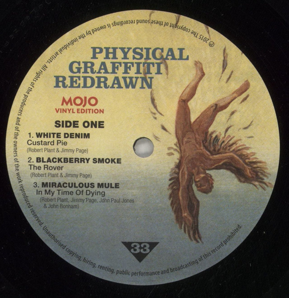 Led Zeppelin Physical Graffiti Redrawn UK 2-LP vinyl record set (Double LP Album) ZEP2LPH680573