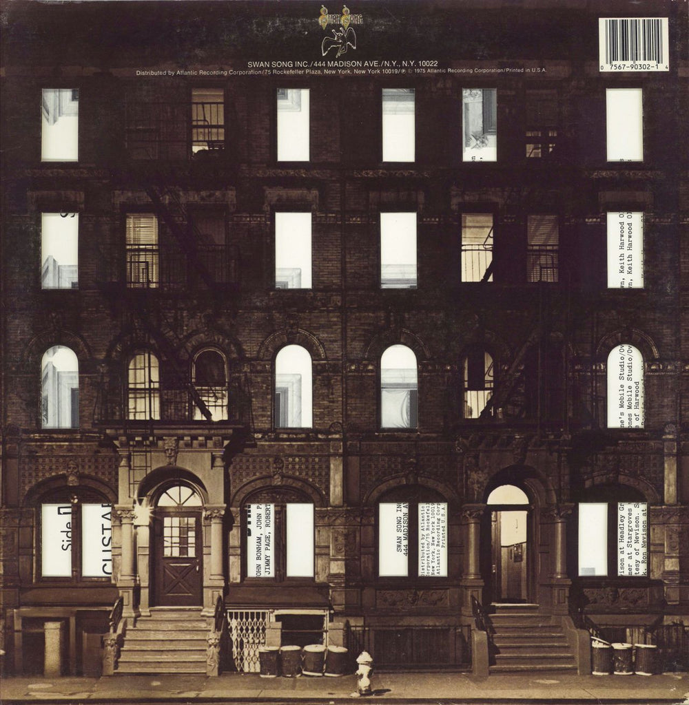 Led Zeppelin Physical Graffiti US 2-LP vinyl record set (Double LP Album) 075679030214