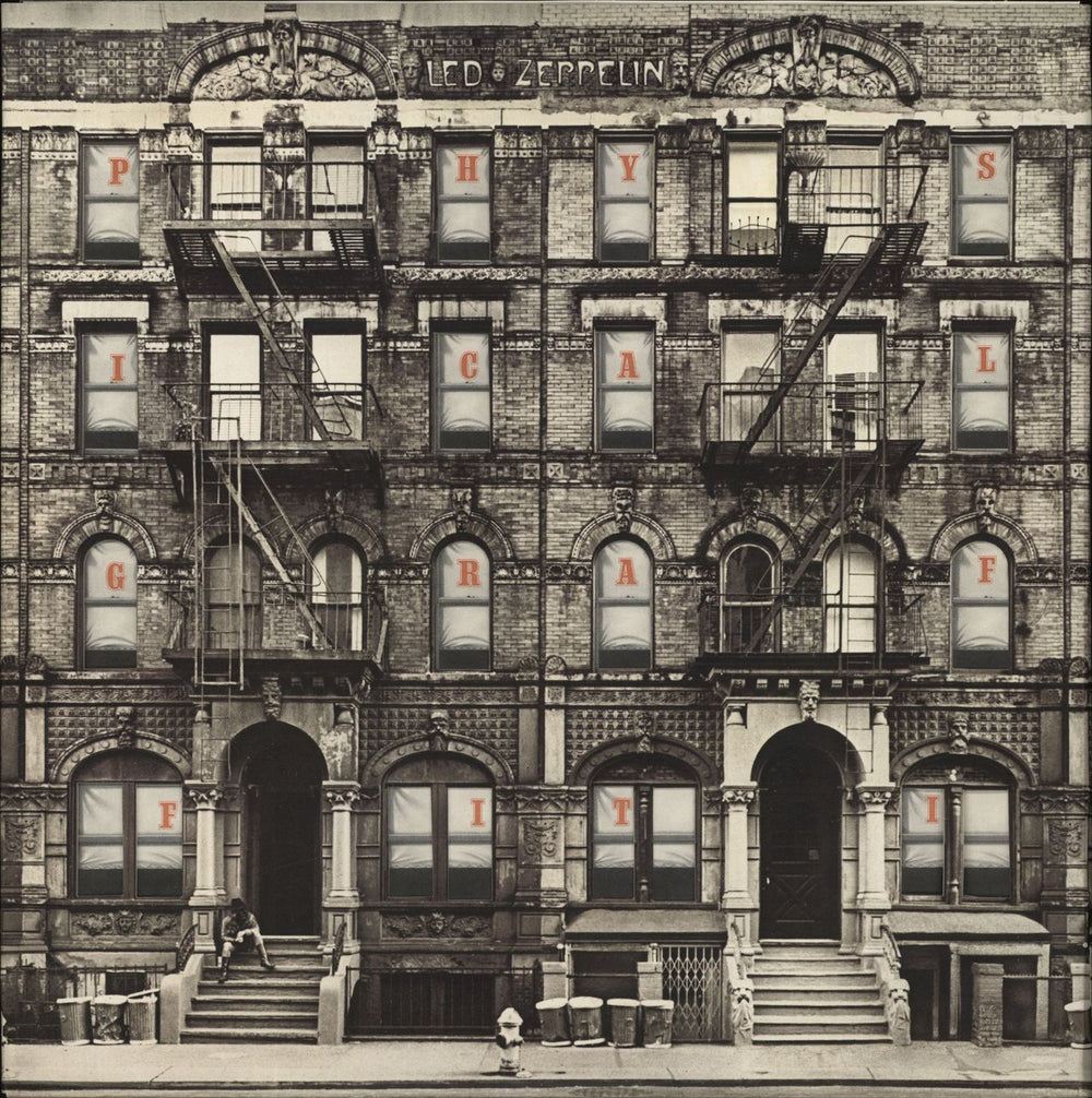 Led Zeppelin Physical Graffiti US 2-LP vinyl record set (Double LP Album) SS2-200