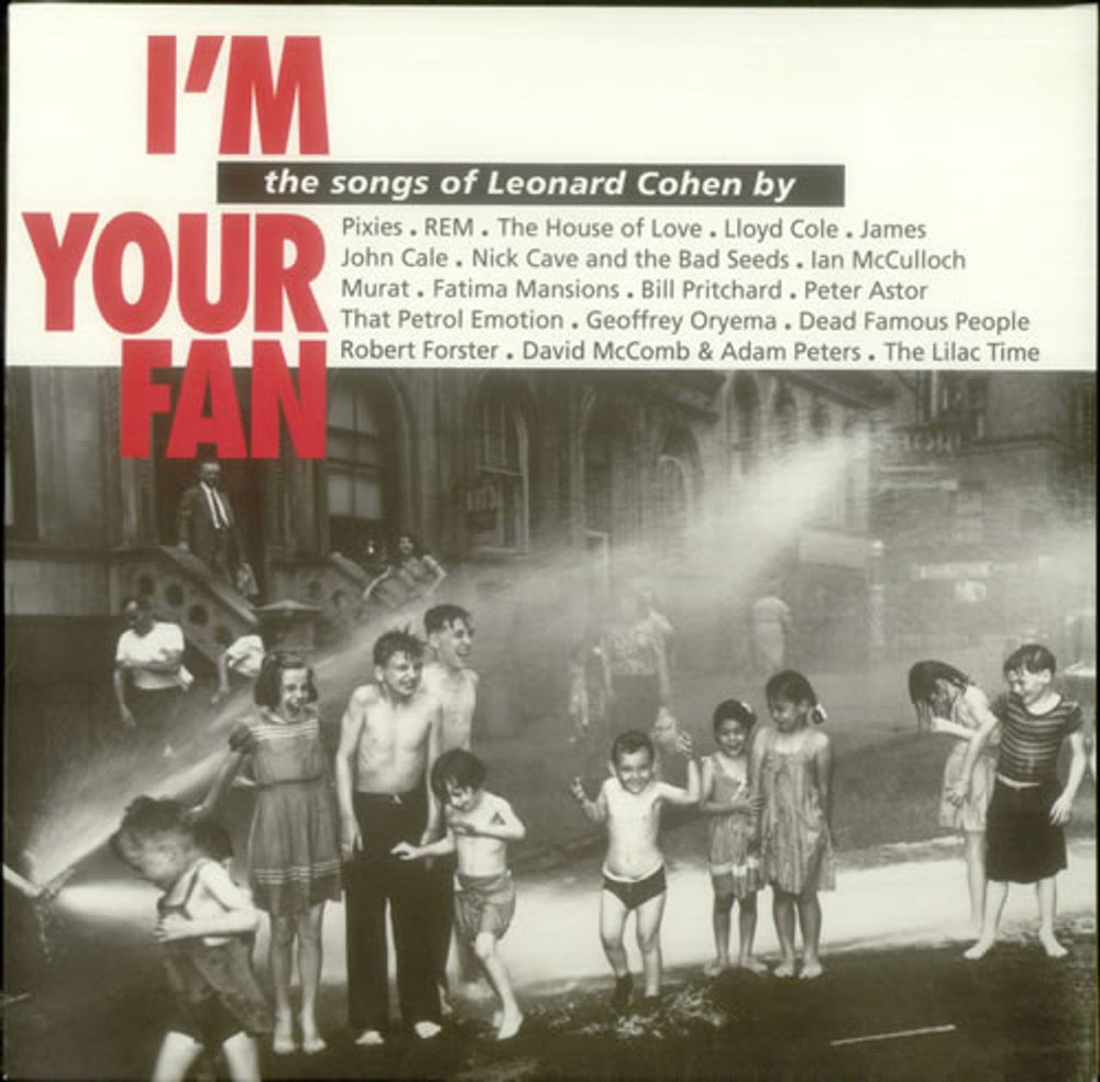 Leonard Cohen I'm Your Fan: The Songs Of Leonard Cohen UK 2-LP vinyl record set (Double LP Album) WX444