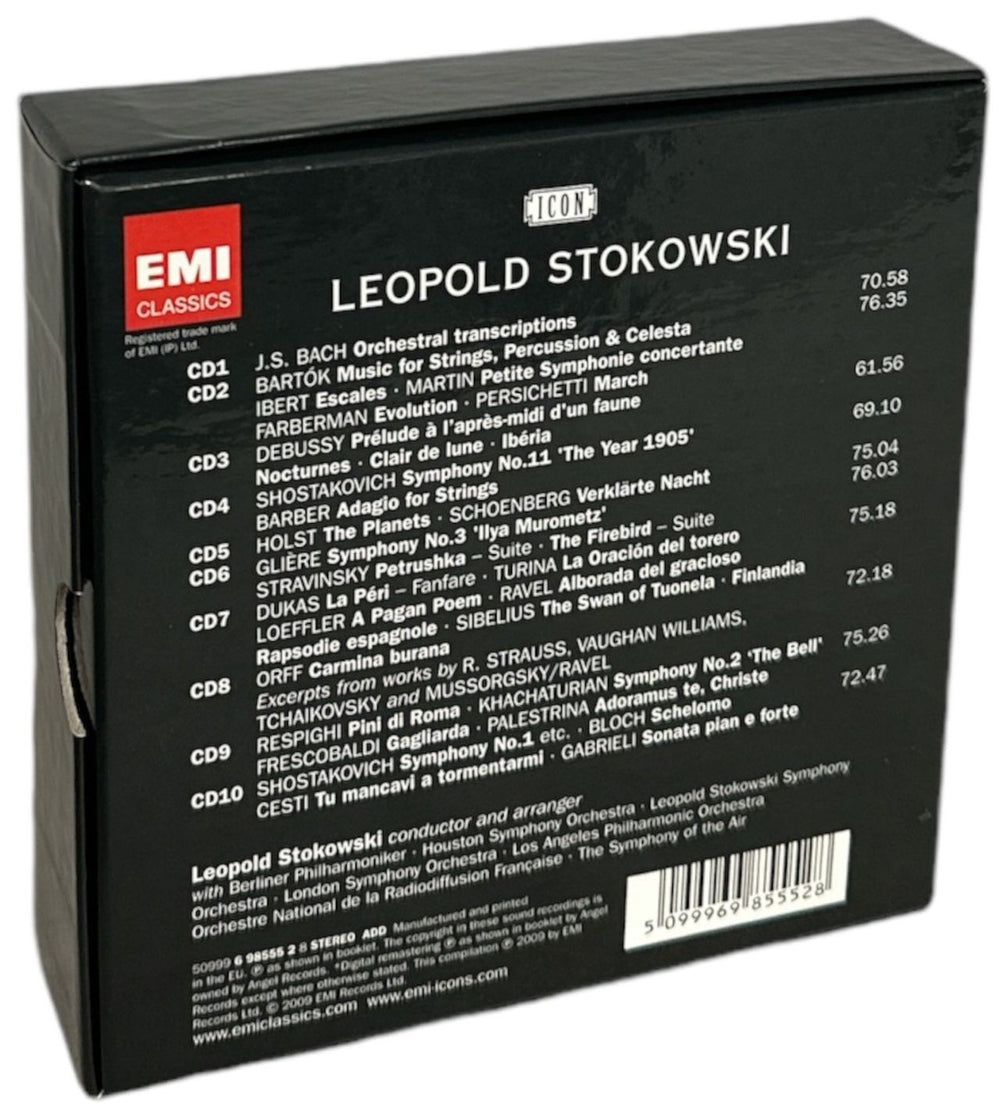 Leopold Stokowski The Maverick Conductor UK CD Single Box Set 5099969855528