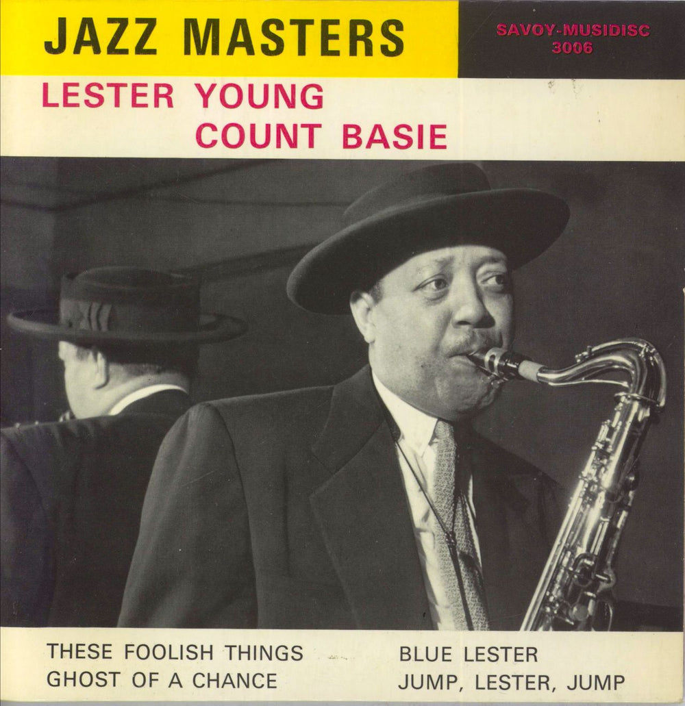 Lester Young Jazz Masters French 7" vinyl single (7 inch record / 45) SA3006