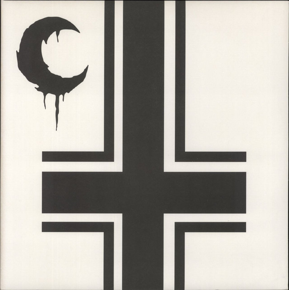 Leviathan (Black Metal) Howl Mockery At The Cross - White Vinyl German 2-LP vinyl record set (Double LP Album) FI058