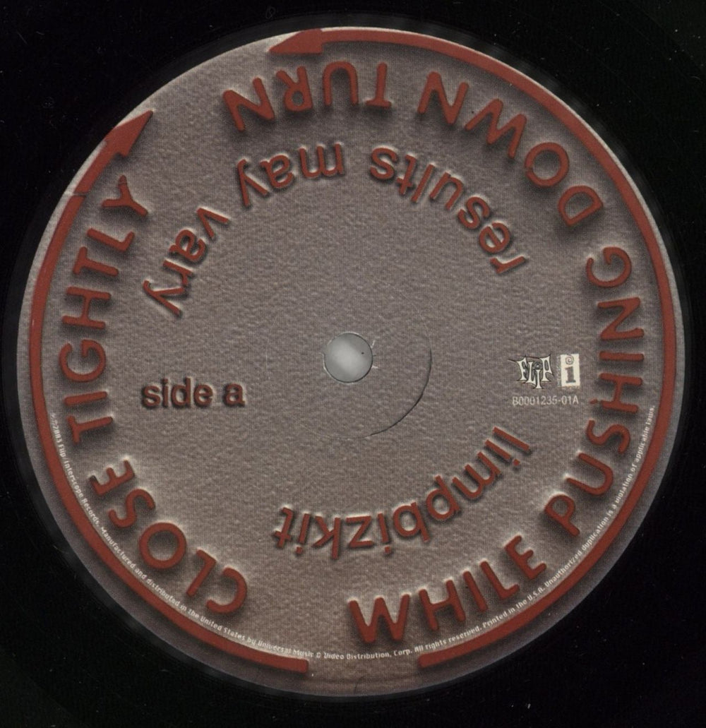 Limp Bizkit Results May Vary US 2-LP vinyl record set (Double LP Album) BZK2LRE869554