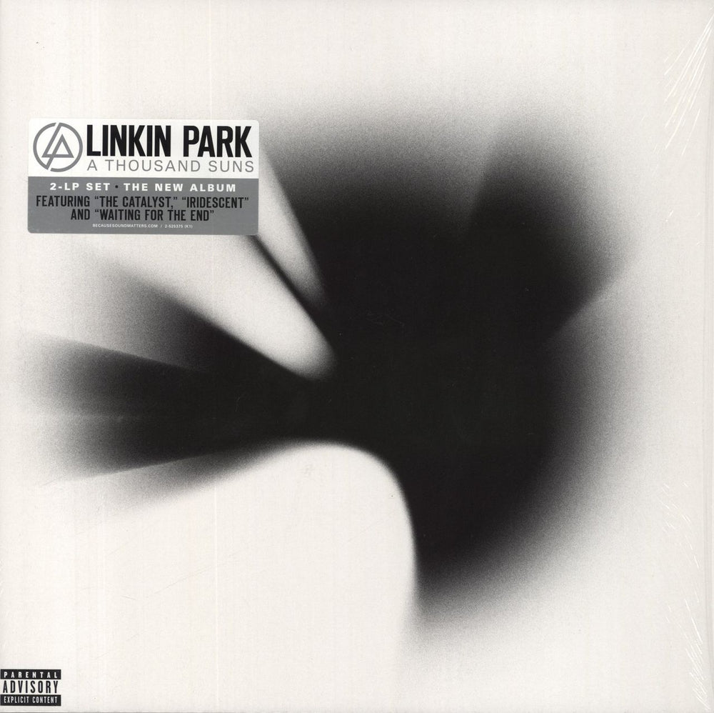 Linkin Park A Thousand Suns - stickered shrink UK 2-LP vinyl record set (Double LP Album) 9362-49631-8