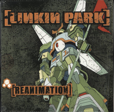 Linkin Park Reanimation UK 2-LP vinyl record set (Double LP Album) 9362-49208-3