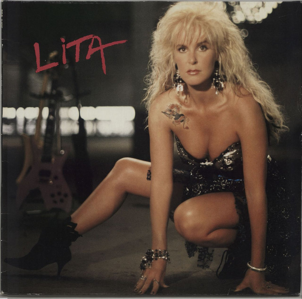 Lita Ford Lita + Poster - EX UK vinyl LP album (LP record) PL86397