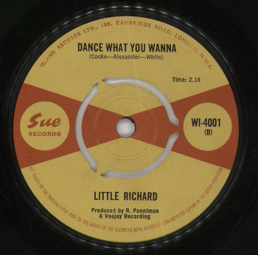 Little Richard Without Love UK 7" vinyl single (7 inch record / 45)