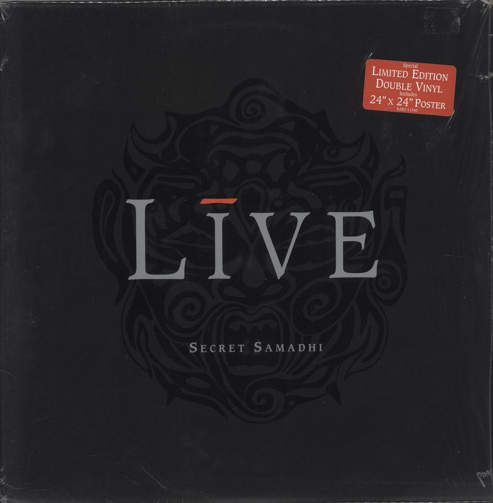 Live Secret Samadhi - Clear Vinyl US 2-LP vinyl record set (Double LP Album) RAR2-11590