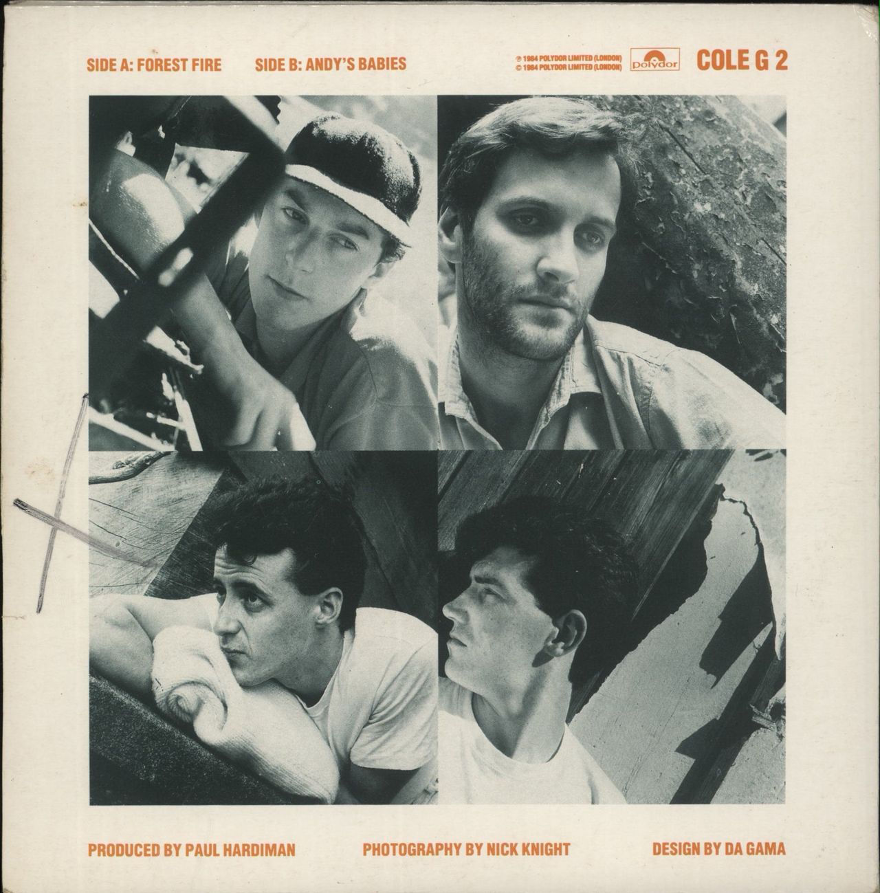 Lloyd Cole Forest Fire - Gatefold UK 7" vinyl single (7 inch record / 45)