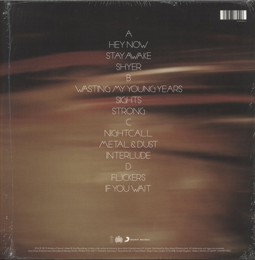 London Grammar If You Wait - Gold With Black Splatter Vinyl - RSD 2023 UK 2-LP vinyl record set (Double LP Album) 196587882518