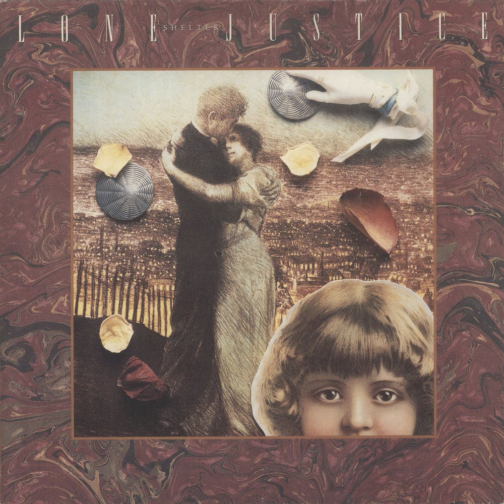 Lone Justice Shelter UK vinyl LP album (LP record) WX73