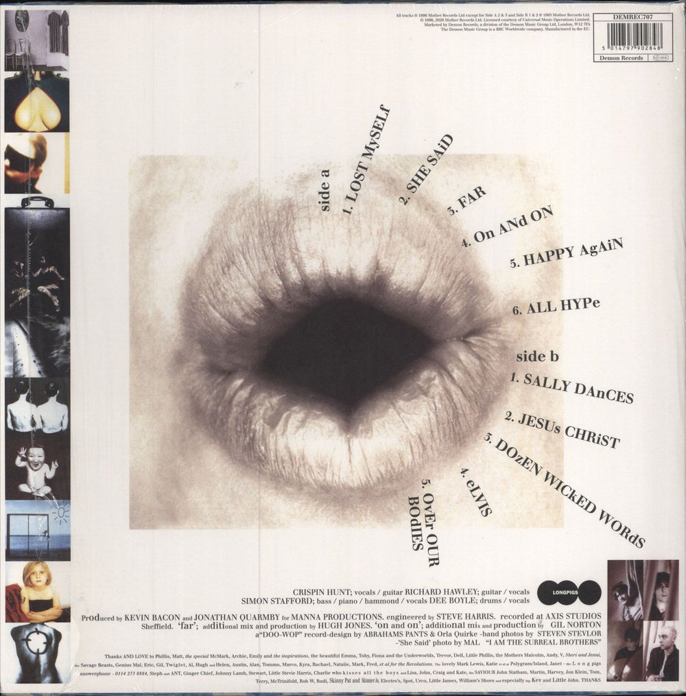 Longpigs The Sun Is Often Out - 180gm Blue vinyl - Sealed UK vinyl LP album (LP record) 5014797902848