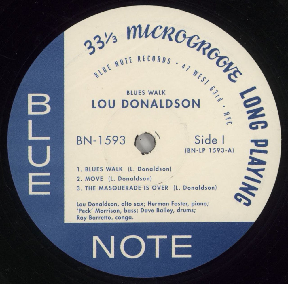 Lou Donaldson Blues Walk - Shrink US vinyl LP album (LP record) LD0LPBL871020