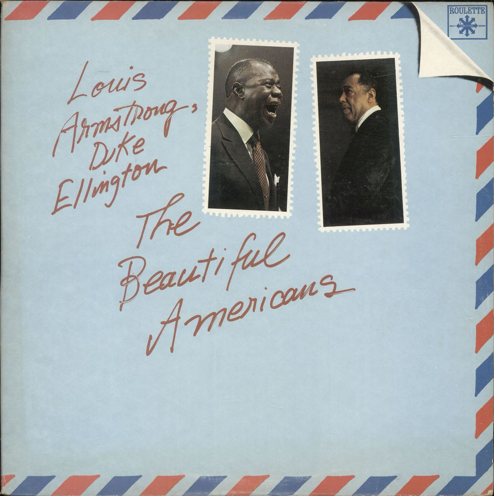 Louis Armstrong & Duke Ellington The Beautiful Americans UK 2-LP vinyl record set (Double LP Album) 2682033