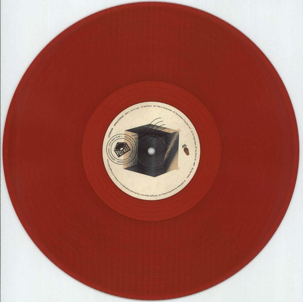 Lowrider Refractions - Red Vinyl US vinyl LP album (LP record) -T6LPRE878235