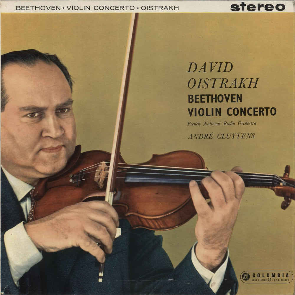 Ludwig Van Beethoven Beethoven: Violin Concerto UK vinyl LP album (LP record) SAX2315