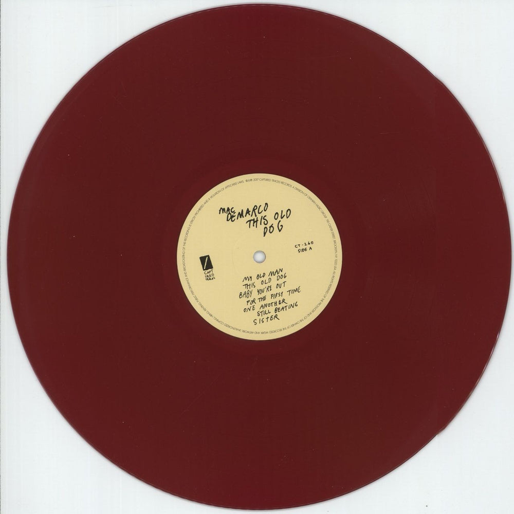 Mac DeMarco This Old Dog: Rough Trade exclusive - Purple Vinyl UK vinyl LP album (LP record) Q0ELPTH871171