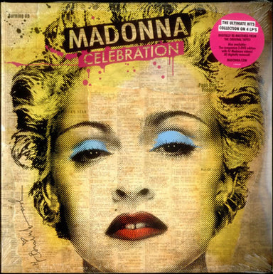 Madonna Celebration - Sealed US 4-LP vinyl album record set 521096-1