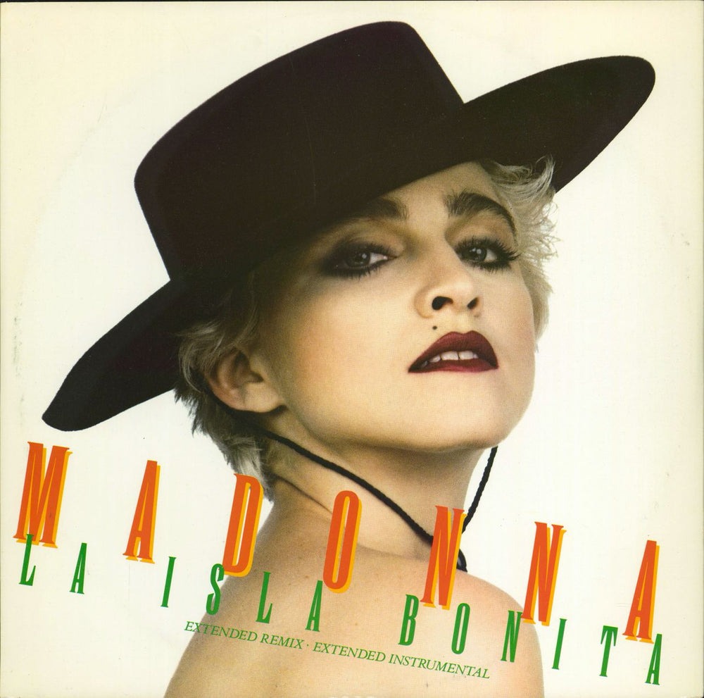 Madonna La Isla Bonita UK 12" vinyl single (12 inch record / Maxi-single) W8378T