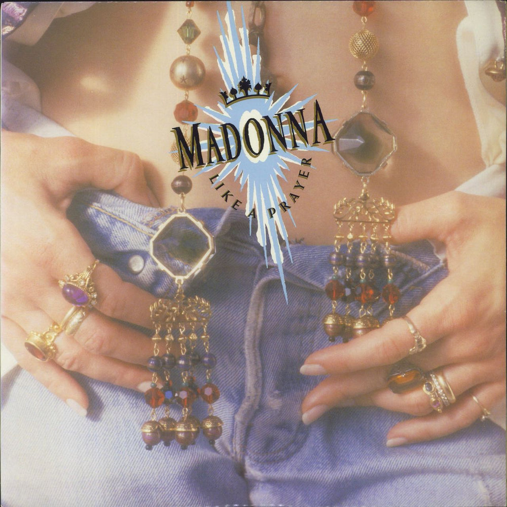 Madonna Like A Prayer - Scented inner US vinyl LP album (LP record) 925844-1