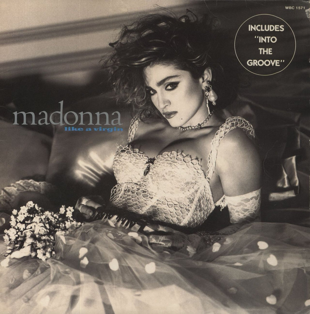 Madonna Like A Virgin South African vinyl LP album (LP record) WBC1571