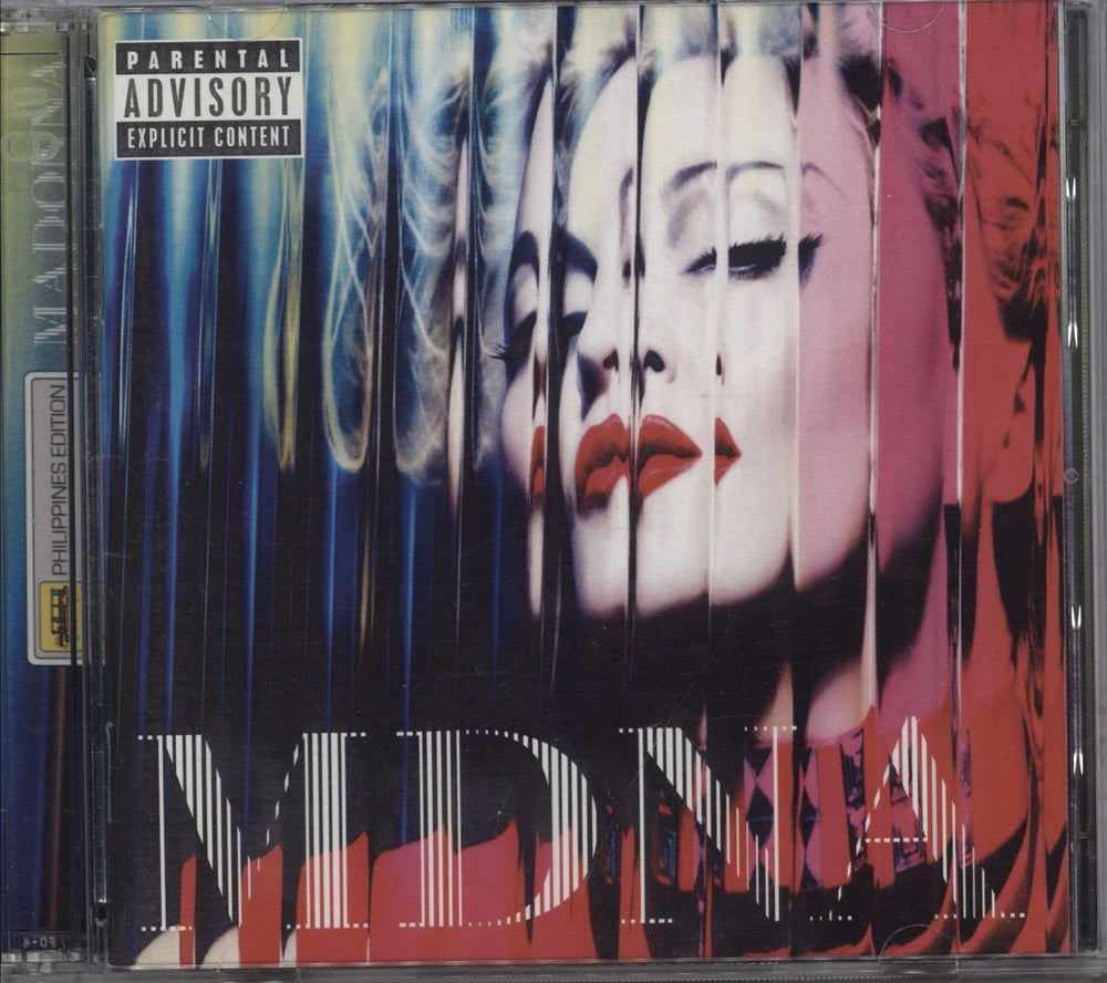 Madonna MDNA Philippino 2 CD album set (Double CD) 0602527997360