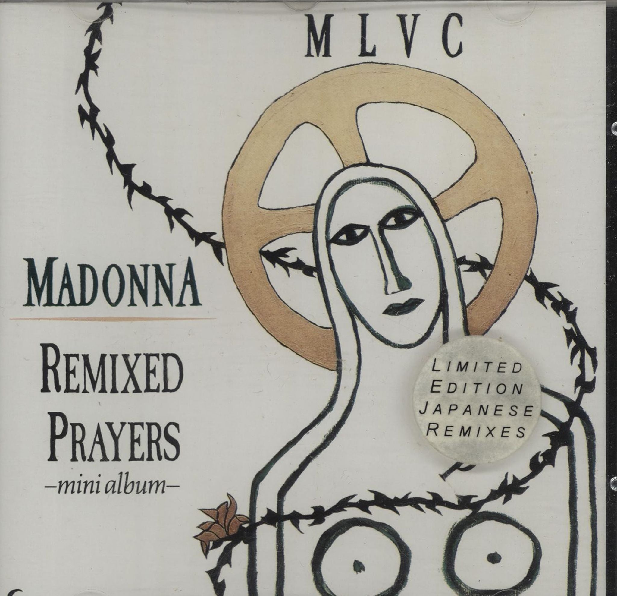 Madonna Remixed Prayers Australian CD single (CD5 / 5\") 7599260222