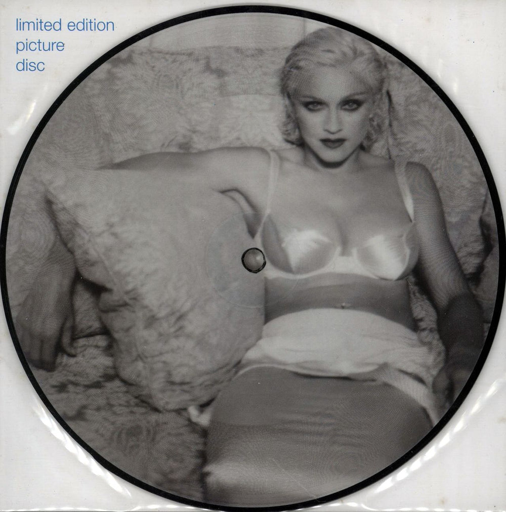 Madonna Secret - EX UK 7" vinyl picture disc (7 inch picture disc single) W0268P