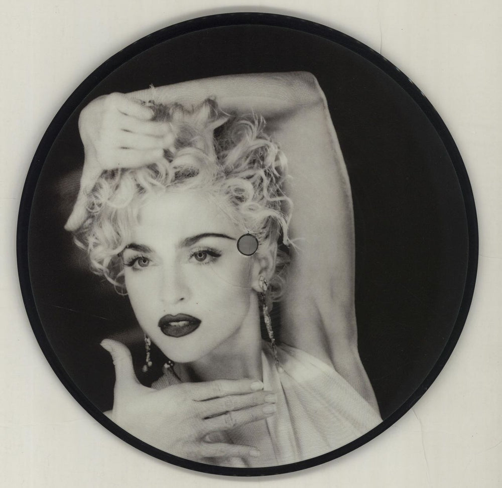 Madonna Vogue UK 7" vinyl picture disc (7 inch picture disc single) W9851P