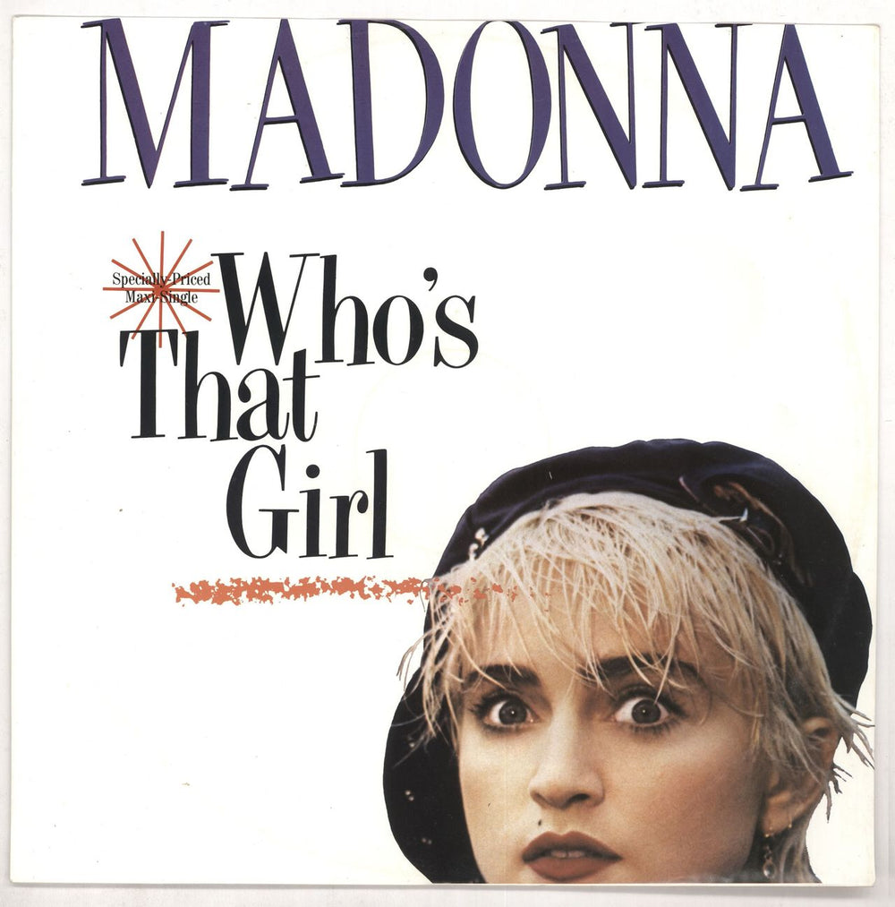 Madonna Who's That Girl Australian 12" vinyl single (12 inch record / Maxi-single) 0.20692