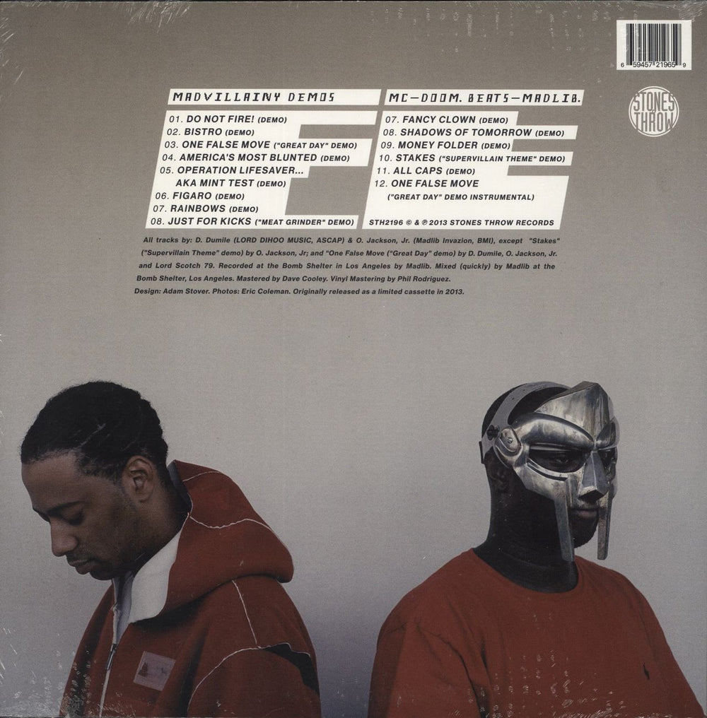 Madvillain Madvillainy Demos US vinyl LP album (LP record) 659457219659