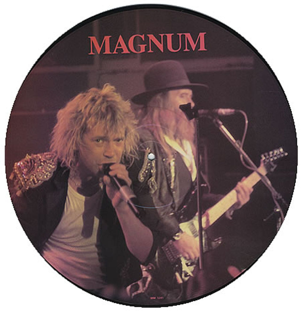 Magnum Interview UK picture disc LP (vinyl picture disc album) MAGPDIN275143