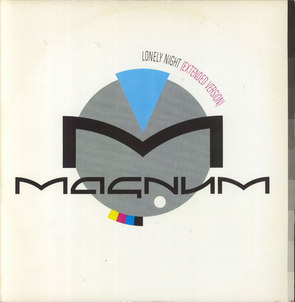 Magnum Lonely Night UK 12" vinyl single (12 inch record / Maxi-single) POSPX798