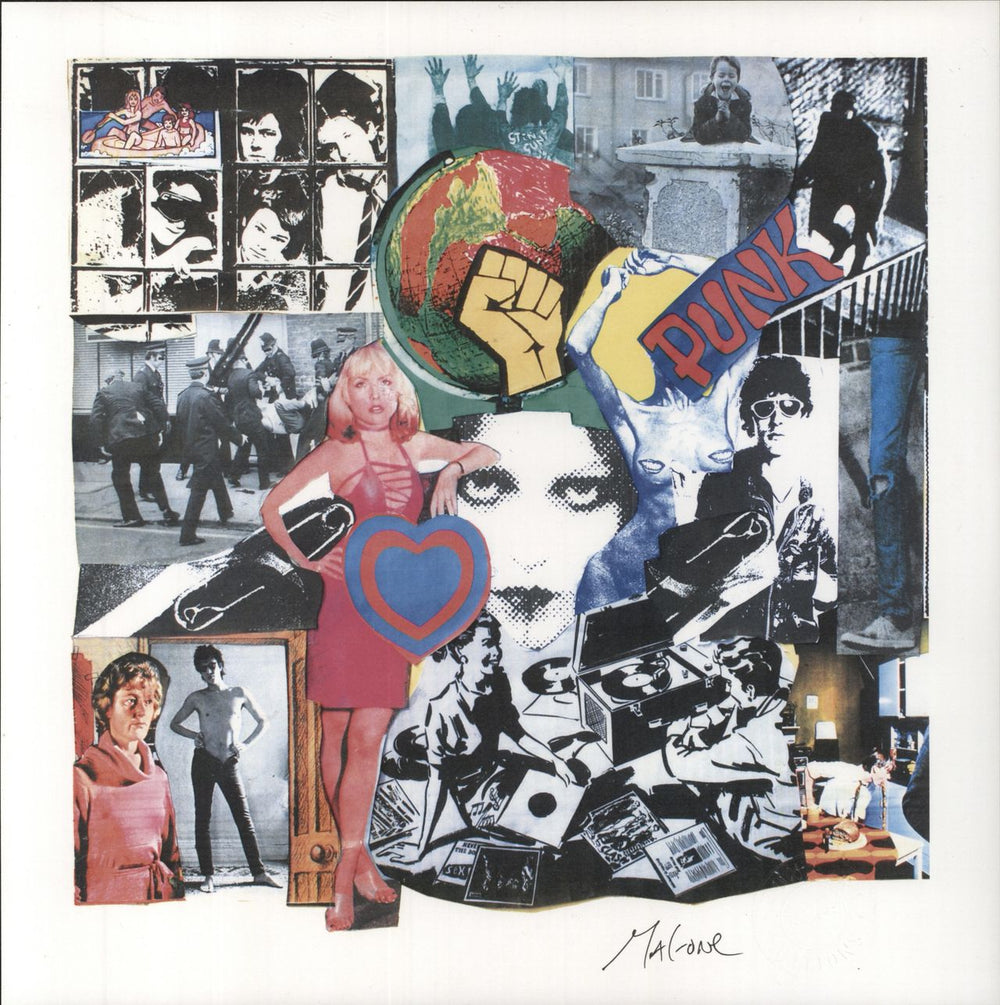 MAL-ONE Punk Rock Is Back! UK vinyl LP album (LP record)