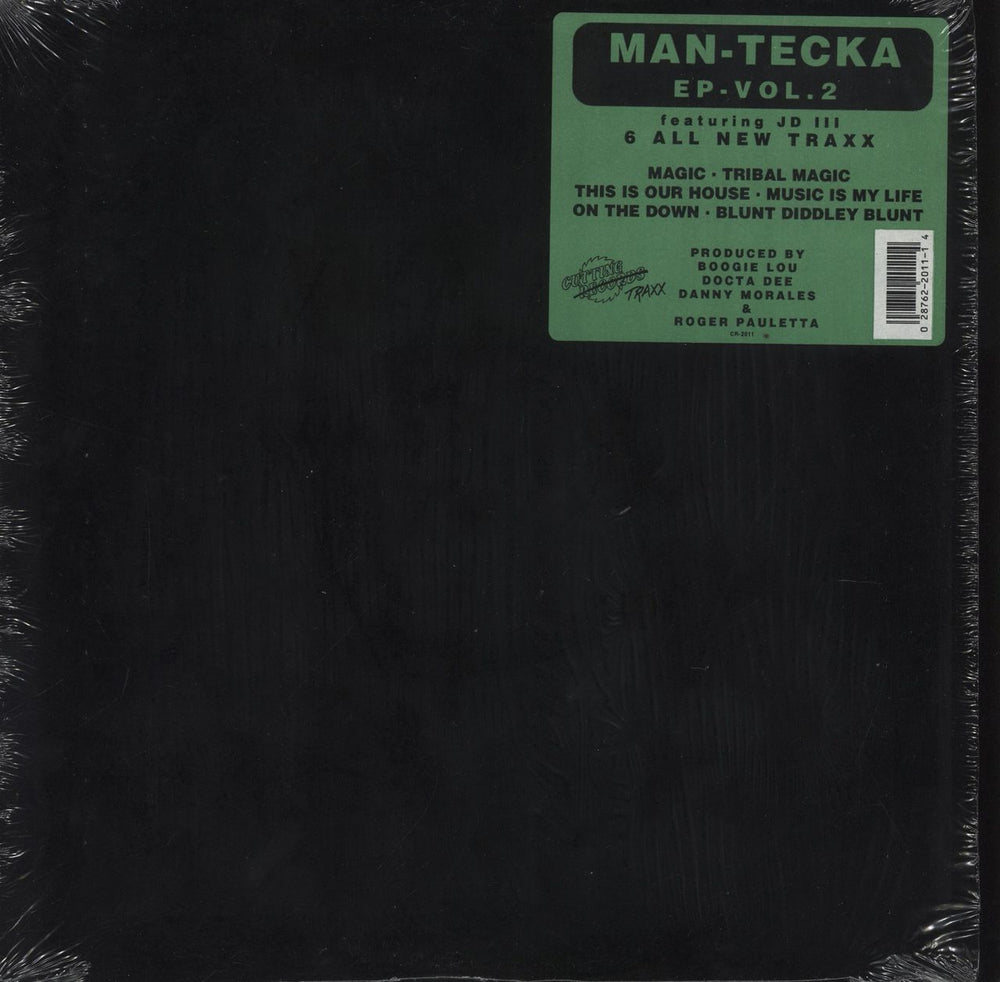 Man-Tecka EP Vol. 2 US 12" vinyl single (12 inch record / Maxi-single) 028762201114
