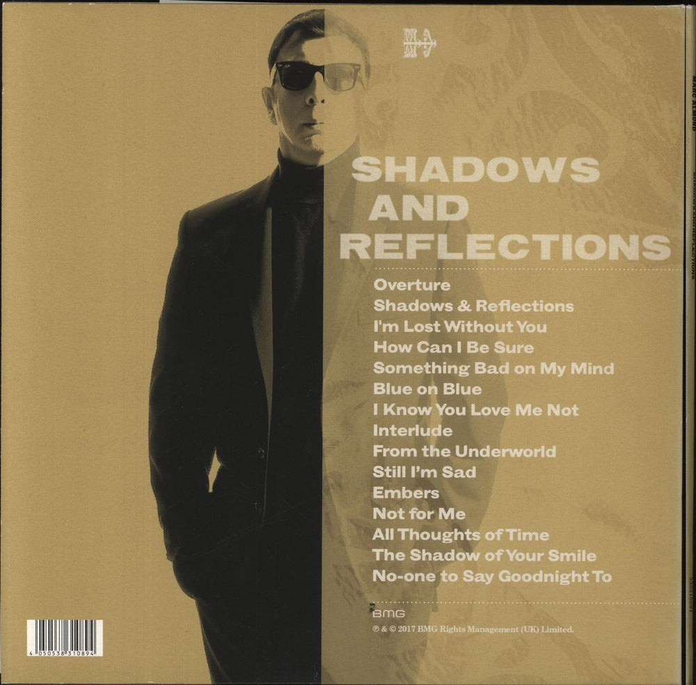 Marc Almond Shadows And Reflections - Yellow Vinyl UK vinyl LP album (LP record) 4050538310894