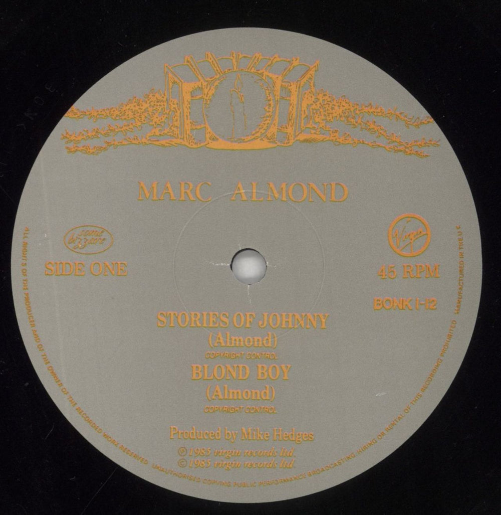 Marc Almond Stories Of Johnny UK 12" vinyl single (12 inch record / Maxi-single) ALM12ST859927