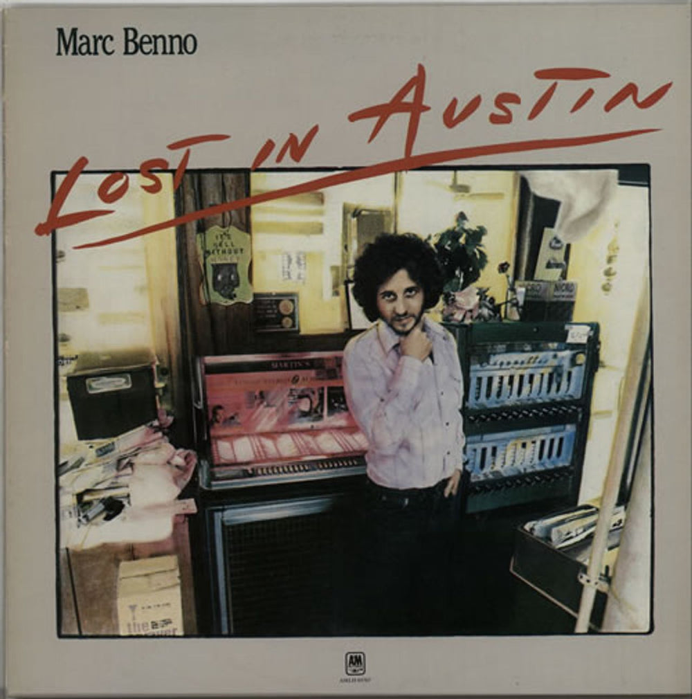 Marc Benno Lost In Austin UK vinyl LP album (LP record) AMLH64767