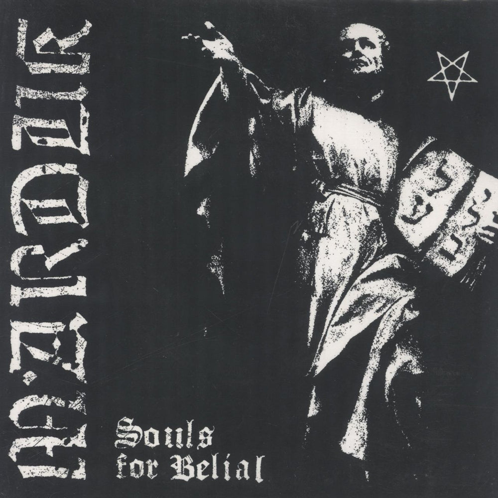 Marduk Souls For Belial - White Vinyl German 7" vinyl single (7 inch record / 45) BLOOD054